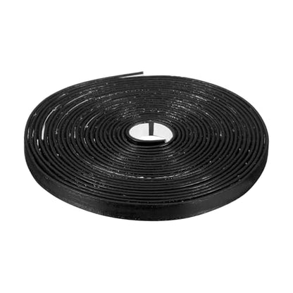 Smoke Fire Seal Strip 16.4Ft 12mm / 0.47" W x 2mm/0.08" T Black - color: Black, size: 16.4FT x 12mm / 0.47" W x 2mm/0.08" T