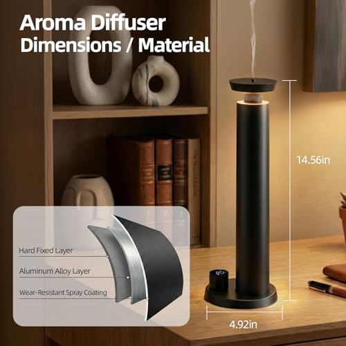 Waterless Scent Diffuser - Scent Diffuser Oil Machine for Homes, Offices