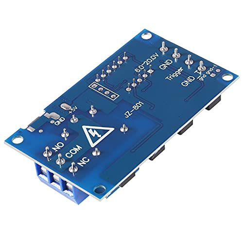 ACEIRMC DC 6-30V Timer Relay Programmable Delay Relay Module Cycle Timer with LCD Display / 5V Micro USB, Smart Home Controller (10pcs) - color: 10pcs