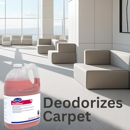 Diversey BreakDown Odor Eliminator & Cleaner Conc, Cherry Almond, 1 gal - size: 128 Fl Oz (Pack of 1)