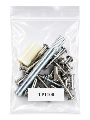 Harris Hardware TP1100 Toilet Partition Die Cast Zamac Complete Inswing Door Hardware Set, 1 in. Door 1-1/4 in. Pilaster - size: 1 in. Inswing