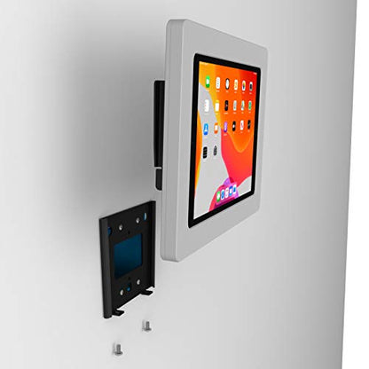 VidaMount Light Grey Enclosure and Fixed VESA Slim Wall Mount [Bundle] Compatible with iPad 10.2" (7th, 8th & 9th Gen) - color: Light Grey, size: iPad 10.2" (7th, 8th & 9th Gen)