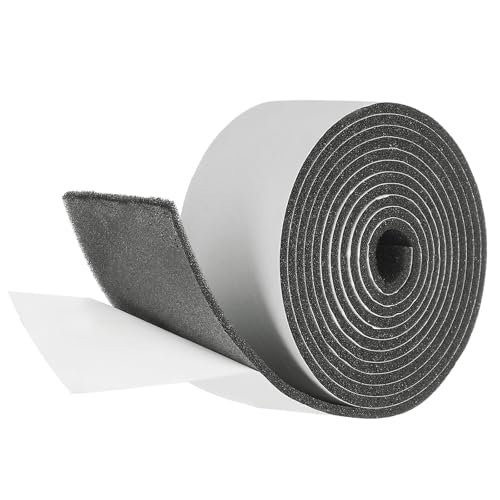 uxcell Weather Stripping Door Seal, 1-9/16" x 1/8" (1 Roll, 6.5Ft) - size: 1-9/16" x 1/8" (6.5 Ft)