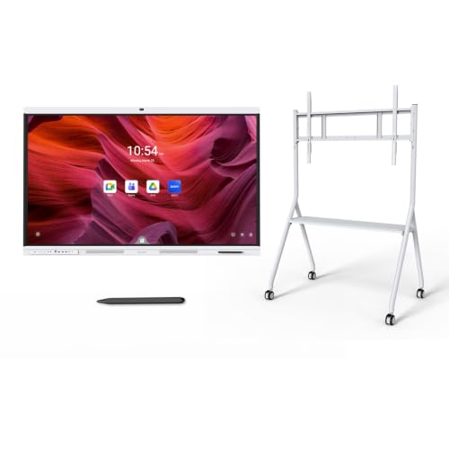 75" All-in-One Board Smart Board+Mobile Stand+Stylus, Google EDLA