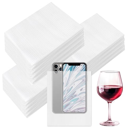 200 Pack Foam Pouches 6x8in, Cushion Foam Wrap for Moving - size: 6x8 inch