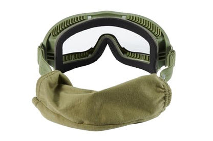 Lancer Tactical AERO Airsoft Tactical Safety Goggles ANSI Z87.1-Anti-Fog Glasses, 3mm Dual Pane Lens for Hunting, Paintball - color: Od Green