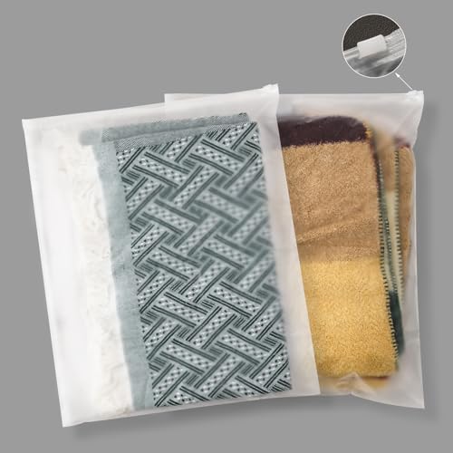 20x24 Inch Frosted Clothes Packaging Bags for Shipping 50Pcs No Vent Holes - size: 50Pcs-20x24 Inch