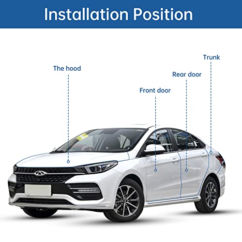 Car Door Edge Guards 64Ft(20M) Universal Rubber U Shape Edge Trim, Black - color: Black, size: 64 ft