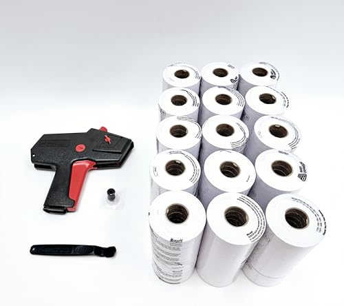 Monarch 1110 Price Gun 1110-01 -Includes Case of Genuine White Labels, Label Scraper & Ink Rollers