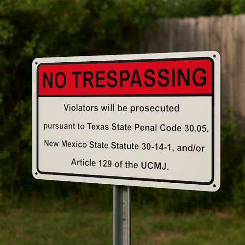 Custom Metal Sign, Personalized Outdoor Aluminum Sign, 24x18 in - color: Header Box, size: 24x18 inches