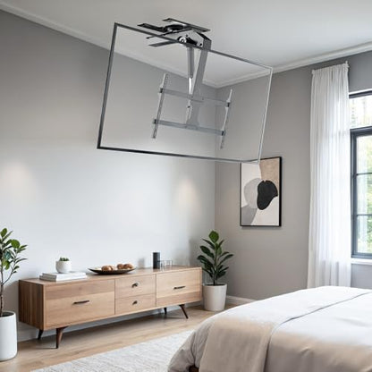 VIVO Swivel Electric Ceiling TV Mount, 37-86 in Screens, MOUNT-E-FD85S - color: Black, size: 37" to 86" TVs