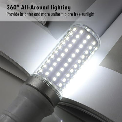 E26 LED Bulbs, 30W Equivalent 250W, 2 Pack 6000K Daylight White - color: 6000k Daylight White Light