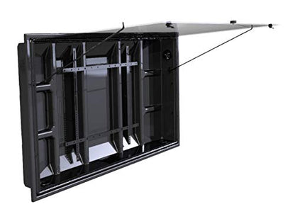 The TV Shield 44-50 Inch Outdoor TV Enclosure - Weatherproof TV Cabinet - color: Standard, size: 44-50"