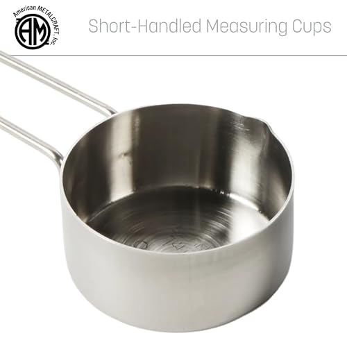 American METALCRAFT, Inc. 1/3 Stainless Steel Measuring Cup, Silver - size: 1/3 Cup