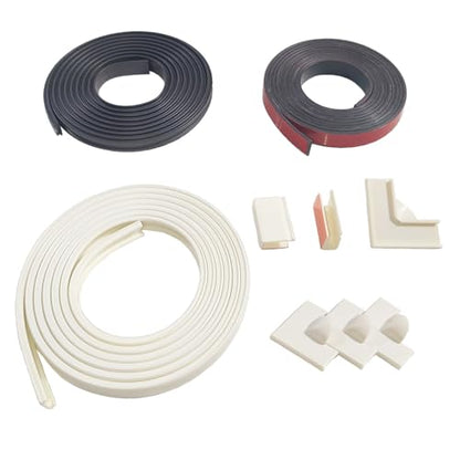 Magnetic Window Screen Frame/Adjustable Window Screen Mesh Gauze Link Frame Suitable for All Kinds of Soft Gauze Conveniently Operate on a Solid Surface of Metal/Wood/Plastic - size: ‎frame length:79"