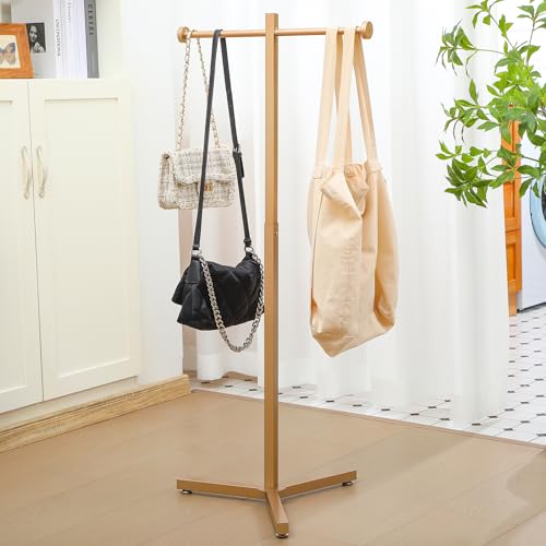 Blulu 45'' Adjustable Shopping Bag Rack Heavy Duty Bag Stand, 1 Pcs, Gold - color: Gold