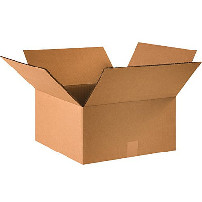 Tape Logic TLHD16168DW Double Wall Boxes, 16" x 16" x 8", Kraft (Pack of 15) - size: 16 x 16 x 8", style: Double Wall Boxes