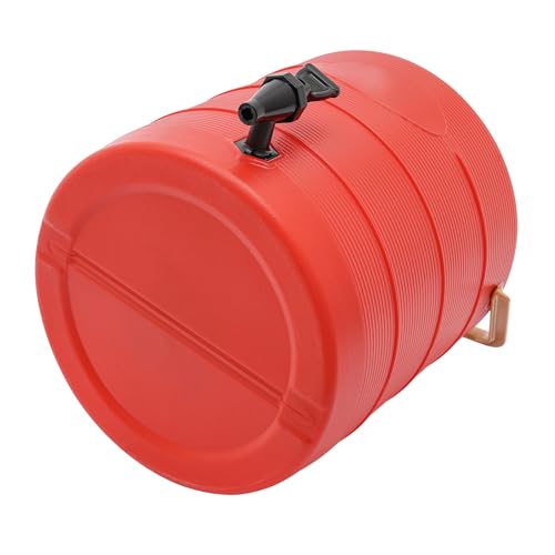 Insulated Beverage Dispenser 3 Gal/6.6Gal, Stainless Steel Commercial Drink Dispenser with Spigot, 24H Hot/Cold Thermal Carafe for Coffee, Tea, Water, Parties (Red, 6.6Gal/25L) - color: Red, size: 6.6Gal/25L