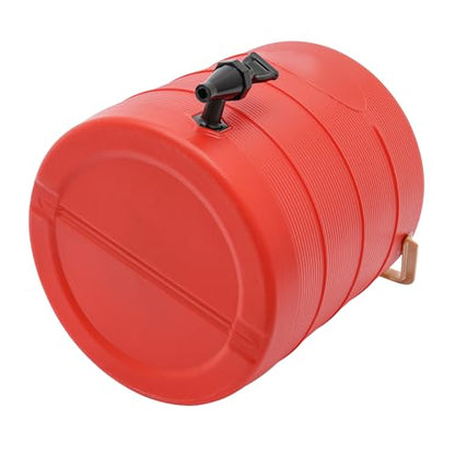 Insulated Beverage Dispenser 3 Gal/6.6Gal, Stainless Steel Commercial Drink Dispenser with Spigot, 24H Hot/Cold Thermal Carafe for Coffee, Tea, Water, Parties (Red, 6.6Gal/25L) - color: Red, size: 6.6Gal/25L