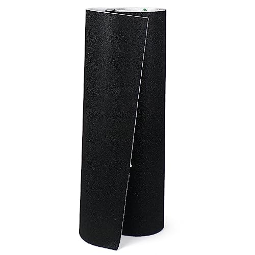 BOMEI PACK Black Anti Slip Tape, 20 Inch x 16.5 Foot Non-Slip Traction Grip Tape for Stairs, Waterproof Stair Treads Grip Non Slip, Non Skid Tape for Steps, Outdoor Black Grip Tape - size: 500mm