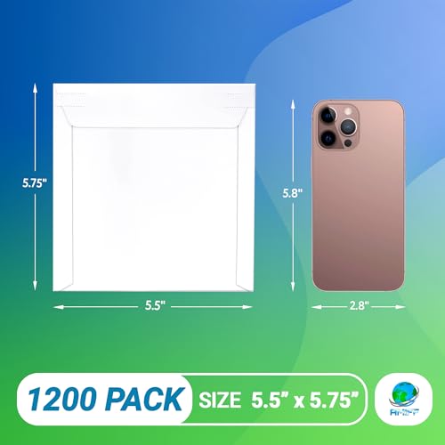 Rigid Mailers with Self-Seal, White 9 x 11.5 Inches, 100 Pack, 550 GSM Thick Paperboard Envelopes for Documents, Photos, CDs - color: White, size: 9" x 11.5" / 100 Pack