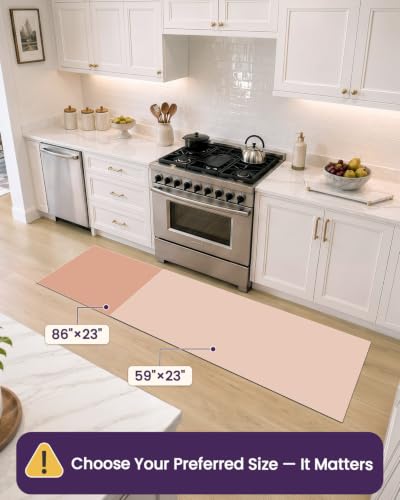 DEXI Kitchen Floor Mats Cushioned Anti Fatigue Runner Rug 23x59 Blue - color: Blue, size: 59"L x 24"W x 0.4"Th
