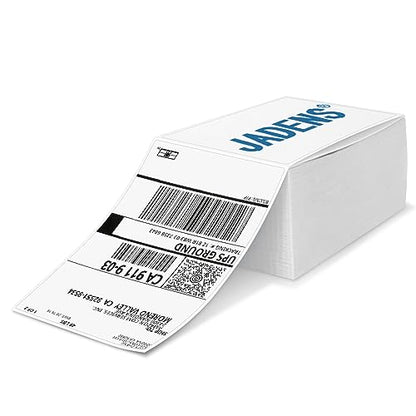JADENS Thermal Labels, 500pcs 4×6 Shipping Labels - color: Whitel