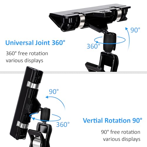 Honeydak 50 Pcs Black Sign Holder Clips Bulk for Retail Display
