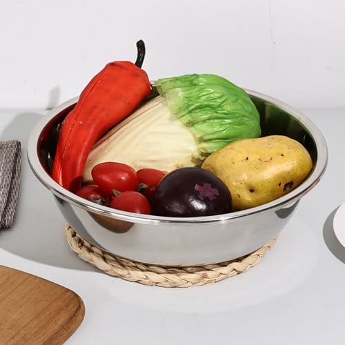 4 Pack Stailess Steel Mixing Bowls, 2 Quart Cooking Food Prep Bowls