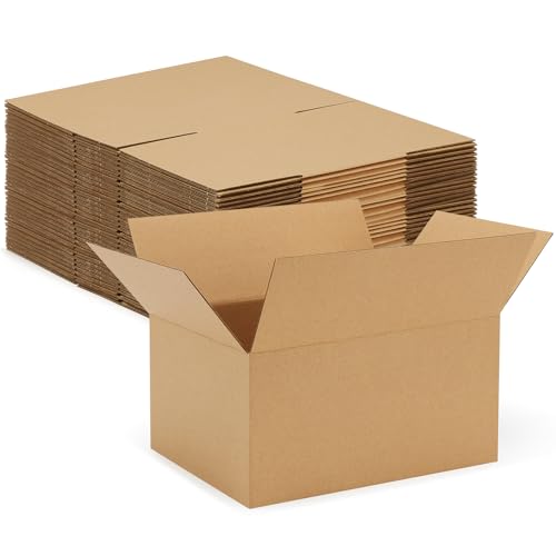Eupako 10x7x5-Small-Shipping-Boxes-30-Pack-Brown-Corrugated-Box-Mailers, Cardboard Boxes for Packaging Small Business, Mailing - color: Brown, size: 10x7x5 Inches (30 Pack)