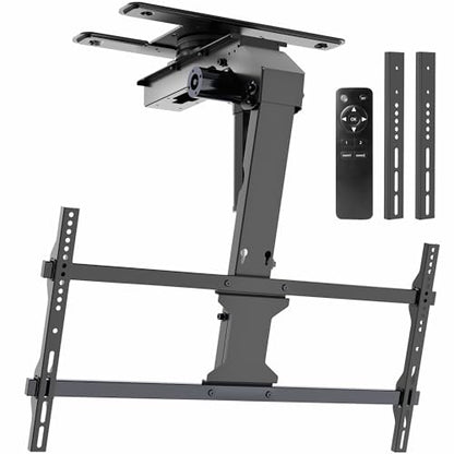 VIVO Swivel Electric Ceiling TV Mount, 37-86 in Screens, MOUNT-E-FD85S - color: Black, size: 37" to 86" TVs