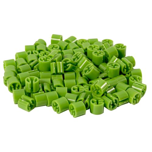 100pcs 3.5mm Plastic Clothes Hangers - Blank Marker for Retail, Laundry & Closet Organization (Bulk Set, Color Coding), Light Green - color: Light Green