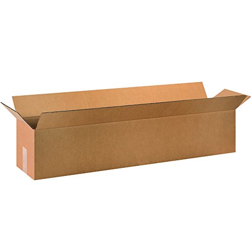 PARTNERS BRAND 40x8x8 Long Corrugated Boxes, Long, 40L x 8W x 8H, Pack of 25 | Shipping, Packaging, Moving, Storage Box for Home or Business, Strong Wholesale Bulk Boxes