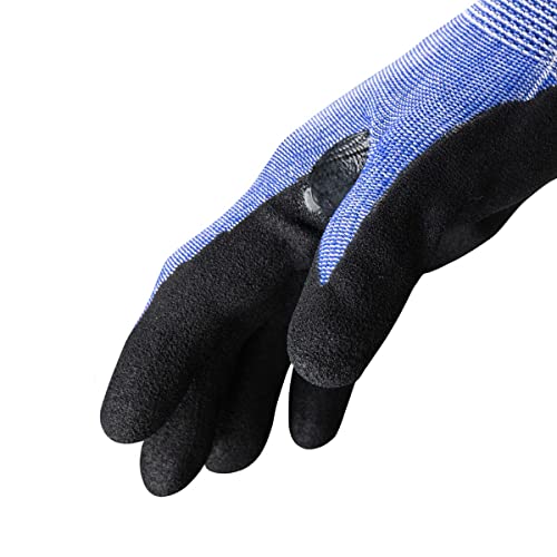 HexArmor Cut-Resistant Puncture-Resistant Nitrile Palm Knit Work Gloves | Helix® 2074 - size: X-Small (Pack of 1)