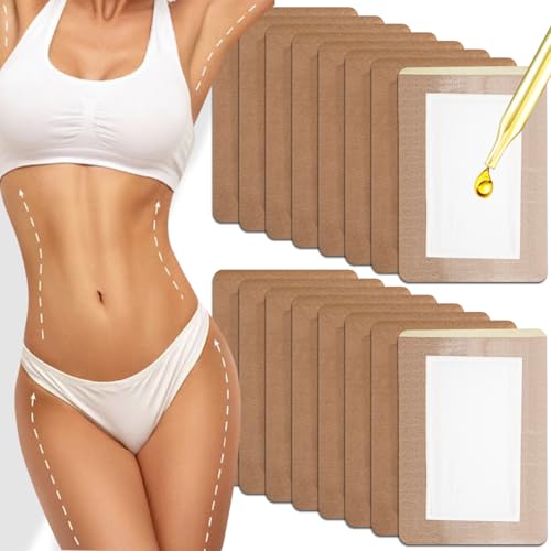 Castor Oil Pack Wrap Patch - Organic Cotton Castor Oil Belly Button Pad, Disposable Self-Adhesive Abdominal Pads, Portable Anti Leakage High Absorbent Patch for Multi-Area Use 15 Pcs - size: 1 Count (Pack of 15)