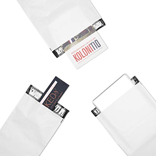 Metronic Poly Mailers 7.5x10.5 100 Pack, Durable Shipping Bags for Clothes - color: White, size: 7.5x10.5 100PC