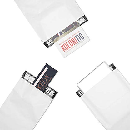 Metronic Poly Mailers 7.5x10.5 100 Pack, Durable Shipping Bags for Clothes - color: White, size: 7.5x10.5 100PC