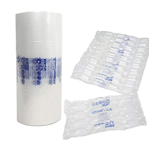Cushion M Inflatable Packaging Air Film for 16" x 1150' Airmove2 by Storopack, Pack of 2 rolls – Moisture Resistant Air Pillow – Space-Saving Alternative to Packing Peanuts – Durable Packing Air Bags - size: Pack of 2 rolls