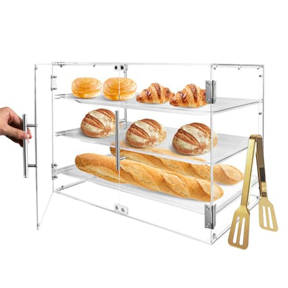 Bakery Display Case for Commercial Countertop 21" x 16.2" x 14.2"