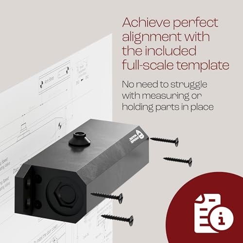 PrimeWare DC-300 Adjustable Automatic Door Closers for Home | Soft Close, No Slam | Residential and Commercial Door Closer | Level 3 | for Doors Weighing 90-140 lbs | Hydraulic Door Spring - Black - size: Level 3, style: Black