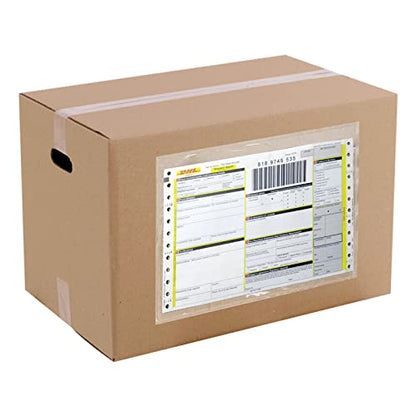 RyhamPaper Packing List Envelopes, Clear 6” x 9” Self Adhesive Shipping Labels Envelope Pouches (500 PCS) - size: 500 PCS