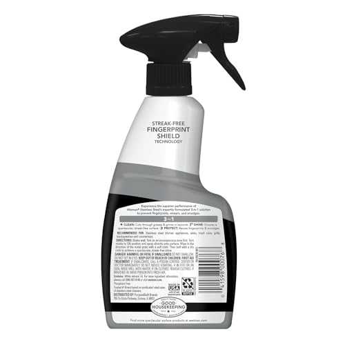 Weiman Stainless Steel Cleaner & Polish Kit, 2 Pack with Microfiber Cloth - size: 24 Fl Oz (Pack of 1)