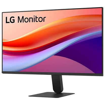 LG 24U411A-B 24-inch Full HD (1920 x 1080) IPS Computer Monitor, 120Hz, HDR10, Reader Mode, Flicker Safe, HDMI, Slim Stand Base, Black - size: 24 inch