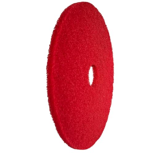 SUNMAX 22" Burnishing Pad (Pack of 5) (Red) - color: Red