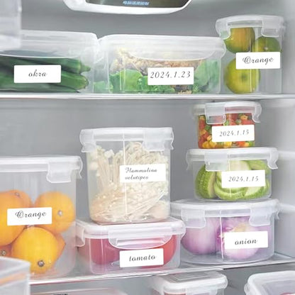 Removable Freezer Labels, Date Label 1x3 Inch Food Storage Stickers, Waterproof Oil Resistant Easy Clean Leaves no Residue 250 Total Per Roll,2 Rolls (Pack of 3) - color: White, size: 1×3 inch-2 rolls (Pack of 3)