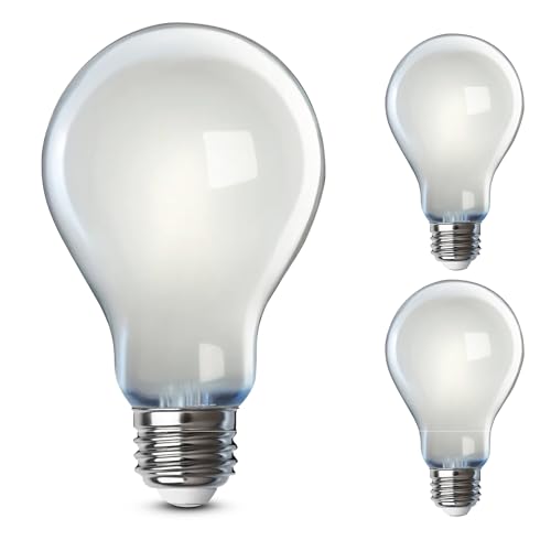 Feit Electric A19 Enhance LED Light Bulbs, 75W Eq, Daylight, 2 Pack - color: 5000k Daylight, size: 75W Equivalent