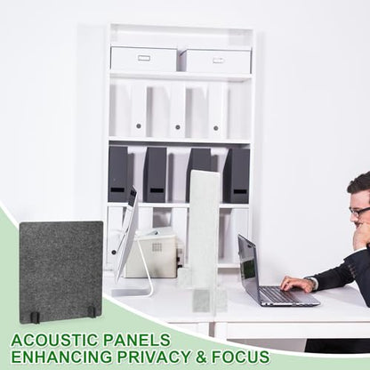 PATIKIL Desk Dividers 24" x 24",with 4Pcs Support Feet, Dark Gray Style B - color: Dark Gray Style B, size: 24" x 24"