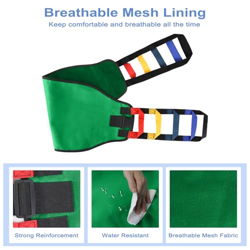 Transfer Sling, Transfer Belt for Elderly, Gait Belts for Seniors - color: Green 1