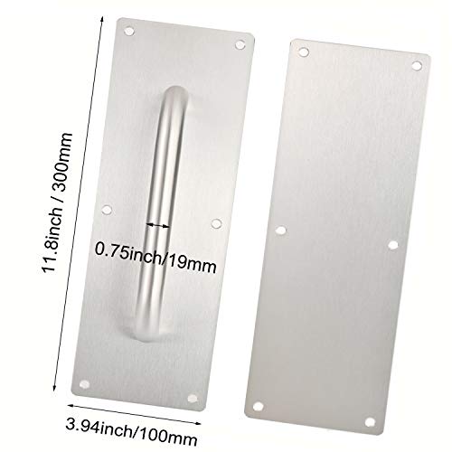 304 Stainless Steel Door Handle, Push & Pull Plate