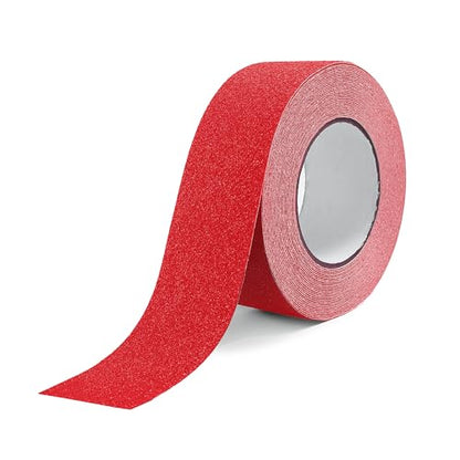 Reniteco 2" x33Ft Anti Slip Tape Red Heavy Duty Grip 1PC - color: 03-Red, size: 2in x 33Ft